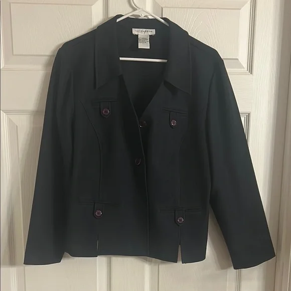 Black Women's Jacket by Kasper - Picture 1 of 2